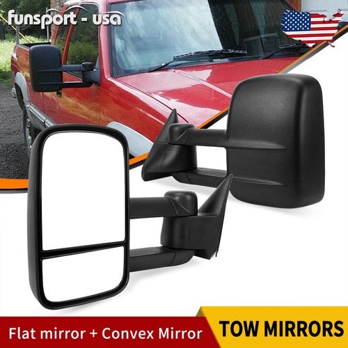 Manual tow mirrors for - tow,