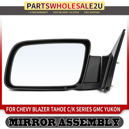 Left side black - manual, mirror